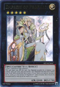 EMPRESS OF PROPHECY (ABYR-EN047) - YuGiOh Ultra Rare Unlimited XYZ - Image 1