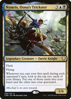 LP - Nymris, Oona's Trickster [CMR - 288] Commander Legends - Image 1