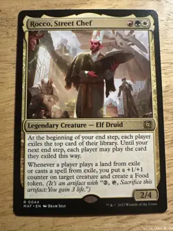 MTG - Rocco, Street Chef - March of the Machine: The Aftermath - Pack Fresh!! - Image 1