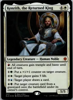 Kenrith, the Returned King 303 Mythic Buy-A-Box Promos Magic: The Gathering NM - Image 1