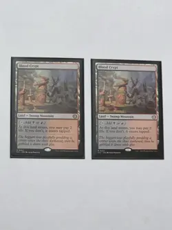2x Blood Crypt - Lorwyn Eclipsed - Near Mint - MTG - Image 1