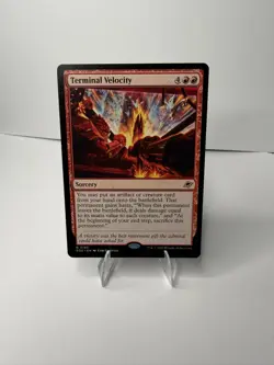Terminal Velocity 163 Rare Edge of Eternities Magic: The Gathering Near Mint - Image 1