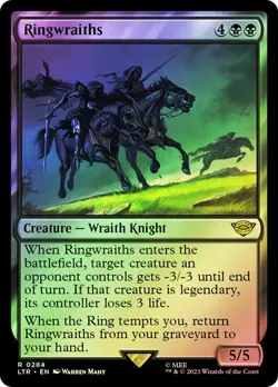Magic The Gathering MTG RINGWRAITHS FOIL The Lord of the Rings NM Near Mint - Image 1