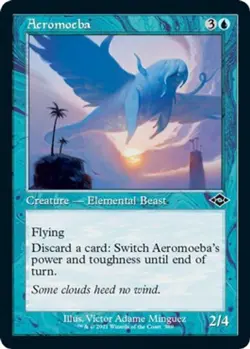 NM Aeromoeba (Retro Frame) (Foil Etched) - 389 - Modern Horizons 2 - Image 1