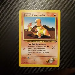 Pokemon TCG Blaine's Charmander Gym Challenge 60/132 Regular NM - Image 1