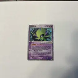 Pokemon Card POP Series 2 Celebi ex 17/17 Holo Rare - Image 1