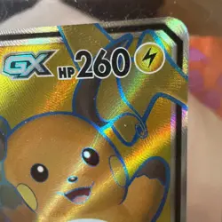 Pokemon TCG Raichu and Alolan Raichu GX Tag Team 54/236 - Image 4