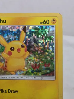 Pokemon Pikachu TCG 4/12 McDonald's 2018 Promo Holo Card - Image 2