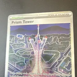 Prism Tower 111/086 CRIM Uncommon Reverse Holo ENG Pokemon TCG - Image 2