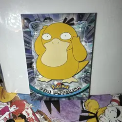 Pokemon Psyduck #54 - Topps TV Animation Edition - Pokemon Topps Blue Label 🔥☄ - Image 1