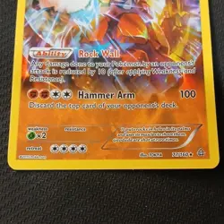 Pokemon TCG Rhyperior 77/160 XY Primal Clash Holo Rare Ω Barrier EN 2015 - Image 4