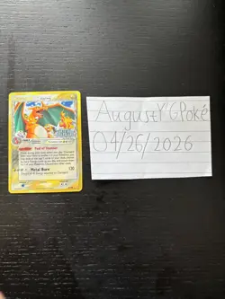 Pokemon TCG Charizard Delta Species #4/100 Crystal Guardians Reverse Holo Stamp - Image 5