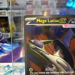 Pokemon Mega Evolution Mega Latios ex Full Art #163 Near Mint-In hand - English - Image 5