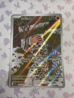 Swinub 165/159 Sv09: Journey Together IR Pokemon - Image 1