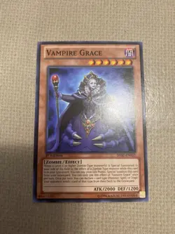 Yu-Gi-Oh! vampire grace mint common 1st ed SHSP-EN031 - Image 1