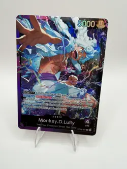Monkey D. Luffy OP09-061 One Piece TCG ST26 Leader English Foil NM - Image 1