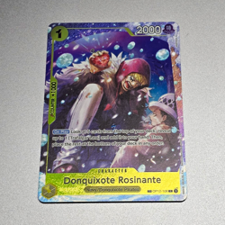 Bandai One Piece TCG Donquixote Rosinante OP12-108 SR Alt Art Foil EN - Image 1