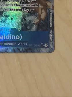 Mr.3(Galdino) (056) (Alternate Art) - The Time of Battle (OP16) One Piece TCG - Image 2