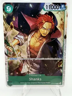 Shanks ST16-004 SR One Piece TCG English Premium Booster - Image 2