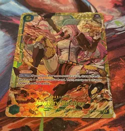 Bandai Jewelry Bonney Legacy of the Master OP12-118 SEC Alt Art Foil EN - Image 1