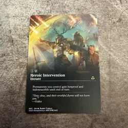 Heroic Intervention - Custom Art MTG Magic The Gathering Playtest Card - Image 1