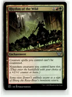 Rhythm of the Wild NM 142 Kamigawa: Neon Dynasty MTG - Image 1