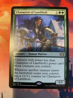 MTG Double Masters Champion of Lambholt - Image 1