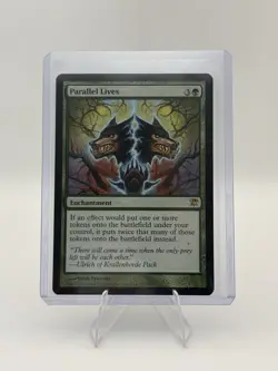MTG Wizards of the Coast Parallel Lives Innistrad #199 Rare Green Enchantment - Image 1