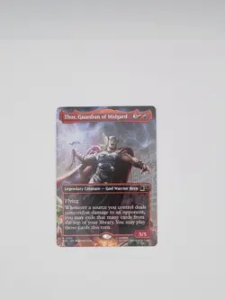 MTG Thor, Guardian of Midgard (Borderless) Non-Foil 503 - Commander: Marvel MSC - Image 1