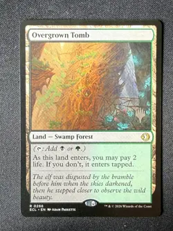 Overgrown Tomb - Lorwyn Eclipsed | PROMO (MTG) NM - Image 1