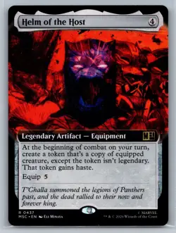 Commander: Marvel Super Heroes Helm of the Host (Extended Art) 437 - Image 1