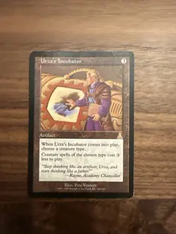 Magic: The Gathering Artifact Urza's Incubator Rare Card Urza’s Destiny LP - Image 1