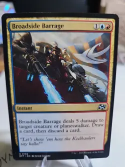 Broadside Barrage 192 DFT Aetherdrift Magic The Gathering MTG Near Mint - Image 1