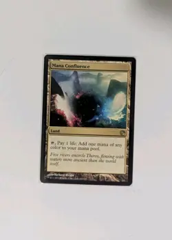Mana Confluence Magic The Gathering Rare Land Journey Into NYX Light Play - Image 1