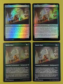 FOIL Master Chef x4 Commander Legends: Battle for Baldurs Gate 4x MTG - Image 1