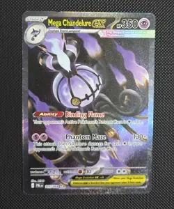 Mega Chandelure ex SIR 115/084 Pitch Black English - Image 1