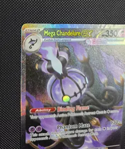 Mega Chandelure ex SIR 115/084 Pitch Black English - Image 2
