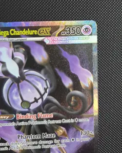 Mega Chandelure ex SIR 115/084 Pitch Black English - Image 3