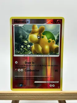 Pokemon TCG 2009 Supreme Victors Card -- Numel 74/147 Reverse Holo - Image 1