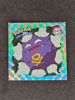 Pokemon 1999 Artbox Series 1 PRIZM Stickers Koffing Pr29 - Image 1