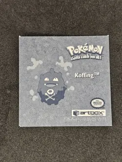 Pokemon 1999 Artbox Series 1 PRIZM Stickers Koffing Pr29 - Image 2