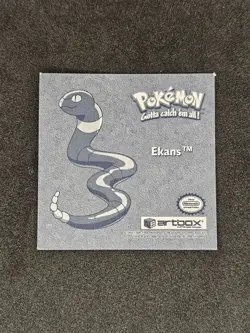 Ekans Pr21 Artbox 1999 Pokemon Stickers Series 1 Bonus Prism - Image 2
