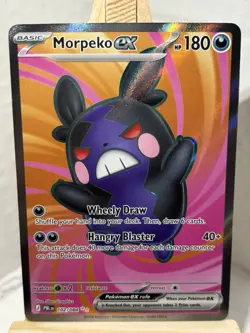 2026 Pokemon Pitch Black Morpeko ex 102/084 Ultra Rare - Image 1