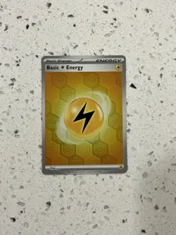Pokemon TCG, Basic Electric Energy SVE 004 - Shrouded Fable - Reverse - Image 1