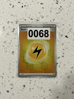 Pokemon TCG, Basic Electric Energy SVE 004 - Shrouded Fable - Reverse - Image 4