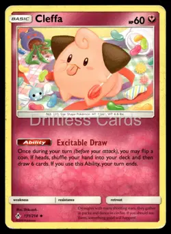 Cleffa 131/214 Uncommon Unbroken Bonds Pokemon MP - Image 1
