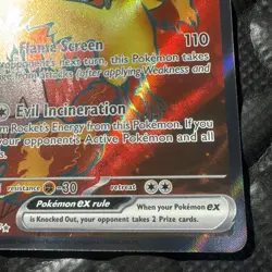 Pokemon TCG Team Rockets Moltres EX Destined Rivals 208/182 NearMint Condition - Image 5