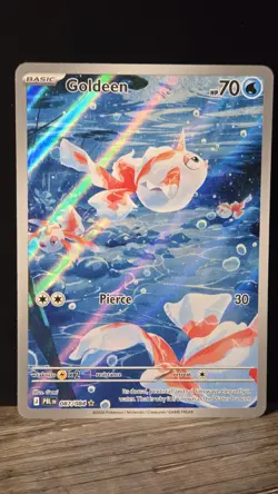 Goldeen 087/084 NM/M Pitch Black Illustration Rare Pokemon - Image 1
