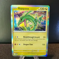 Rayquaza 153/217 Rare Holo Ascended Heroes Pokemon NM - Image 1