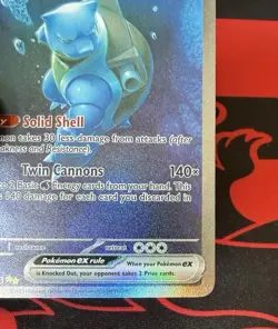 Pokemon TCG: Scarlet & Violet 151 Blastoise 200/165 NM - Image 5